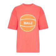 Ball Sporty Circle Tee Blus Rose Pink, Dam