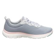 Skechers Flex Appeal 4.0 Sneakers Gray, Dam