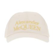 Alexander McQueen Stiliga Hattar Samling White, Herr