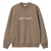 Carhartt Wip Hoodie Brown, Herr