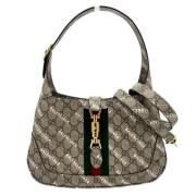 Gucci Vintage Pre-owned Canvas gucci-vskor Beige, Dam