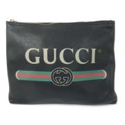 Gucci Vintage Pre-owned Laeder gucci-vskor Black, Herr