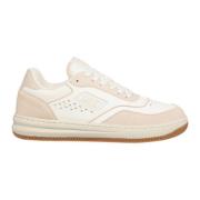 Emporio Armani EA7 Multifärgad Snörning Sneakers White, Dam