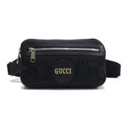 Gucci Vintage Pre-owned Nylon gucci-vskor Black, Dam