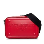 Dolce & Gabbana Pre-owned Pre-owned Laeder axelremsvskor Red, Dam