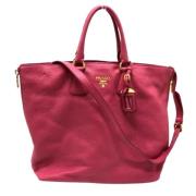 Prada Vintage Pre-owned Laeder prada-vskor Pink, Dam