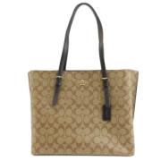 Coach Pre-owned Pre-owned Plast totevskor Beige, Dam