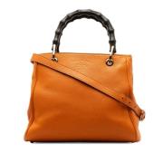 Gucci Vintage Pre-owned Laeder handvskor Orange, Dam