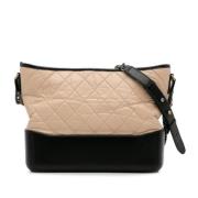 Chanel Vintage Pre-owned Laeder chanel-vskor Beige, Dam