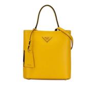 Prada Vintage Pre-owned Laeder prada-vskor Yellow, Dam