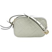 Fendi Vintage Pre-owned Laeder fendi-vskor White, Dam