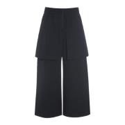 Bitte Kai Rand Svarta Culotte Poplin Byxor Black, Dam