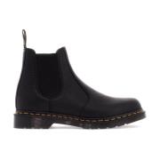 Dr. Martens Hamrad läder Chelsea ankelstövlar Black, Herr