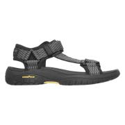 Skechers Lomell Sandaler Black, Herr