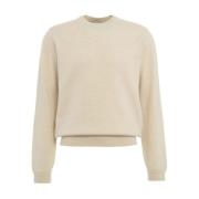 Gender Beige Stickat Aw24 Beige, Herr