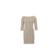 Diane Von Furstenberg Bomull klnningar Beige, Dam