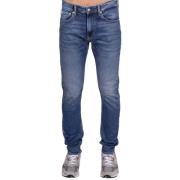 Calvin Klein Slim Taper Denim Jeans Blue, Herr