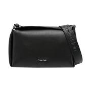 Calvin Klein Svart Grace Mini Axelväska Black, Dam