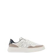 Emporio Armani Sneakers med mockainsatser Multicolor, Herr