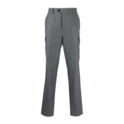 Brunello Cucinelli Raka byxor Gray, Herr