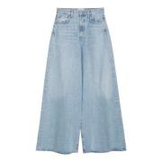 Agolde Palazzo Style Jeans Blue, Dam