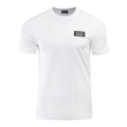 Emporio Armani EA7 Herr T-shirt Modal Rund Hals Vit White, Herr