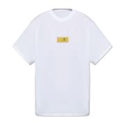 MM6 Maison Margiela Logo T-shirt White, Herr