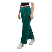 Champion Grön High Waist Avslappnad Sweatpants Green, Dam