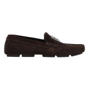 Dolce & Gabbana Klassisk Läder Loafer Sko Brown, Herr