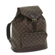 Louis Vuitton Vintage Pre-owned Canvas ryggsckar Brown, Dam