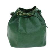 Louis Vuitton Vintage Pre-owned Laeder axelremsvskor Green, Dam