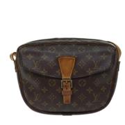 Louis Vuitton Vintage Pre-owned Canvas axelremsvskor Brown, Dam