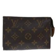 Louis Vuitton Vintage Pre-owned Canvas necessrer Brown, Dam