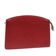 Louis Vuitton Vintage Pre-owned Laeder kuvertvskor Red, Dam