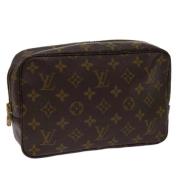 Louis Vuitton Vintage Pre-owned Canvas kuvertvskor Brown, Dam