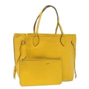 Louis Vuitton Vintage Pre-owned Laeder louis-vuitton-vskor Yellow, Dam