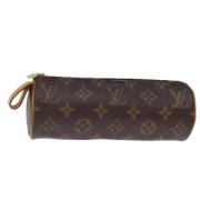 Louis Vuitton Vintage Pre-owned Canvas necessrer Brown, Dam