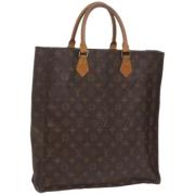 Louis Vuitton Vintage Pre-owned Canvas handvskor Brown, Dam