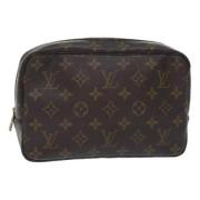 Louis Vuitton Vintage Pre-owned Canvas kuvertvskor Brown, Dam