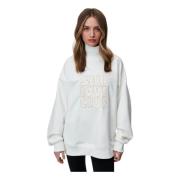 Undress Code Self Love Club Sweatshirt White, Dam