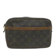 Louis Vuitton Vintage Pre-owned Canvas kuvertvskor Brown, Dam