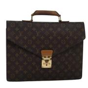 Louis Vuitton Vintage Pre-owned Canvas handvskor Brown, Dam