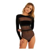 Undress Code Go For It Bodysuit Black, Dam