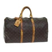 Louis Vuitton Vintage Pre-owned Canvas resvskor Brown, Dam