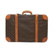 Louis Vuitton Vintage Pre-owned Laeder resvskor Brown, Dam