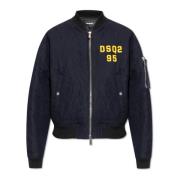 Dsquared2 Jacka med logotyp Blue, Herr