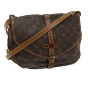 Louis Vuitton Vintage Pre-owned Canvas louis-vuitton-vskor Brown, Dam