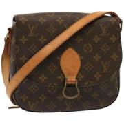 Louis Vuitton Vintage Pre-owned Canvas louis-vuitton-vskor Brown, Dam