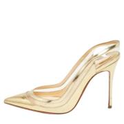 Christian Louboutin Pre-owned Pre-owned Laeder klackskor Yellow, Dam