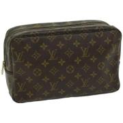 Louis Vuitton Vintage Pre-owned Canvas kuvertvskor Brown, Dam